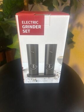 Electric Grinder Set - Black